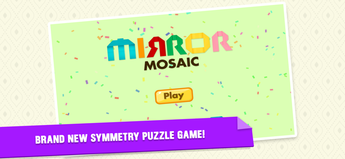 Mirror Mosaic Symmetry Art