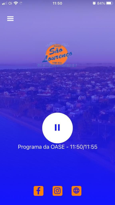 Rádio São Lourenco Screenshot