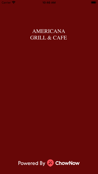 Americana Grill & Cafe Screenshot