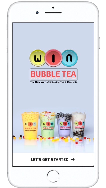 WIN Bubble Tea App