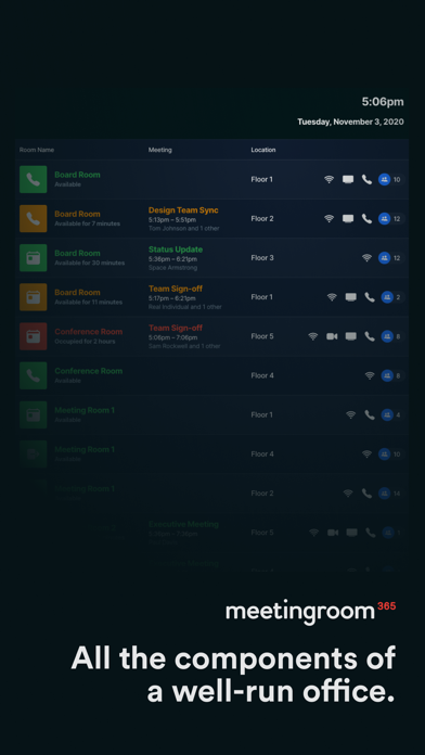 Meeting Room 365 Screenshot