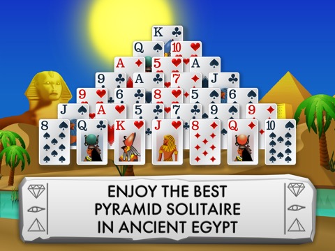 Pyramid Solitaire - Egyptのおすすめ画像1