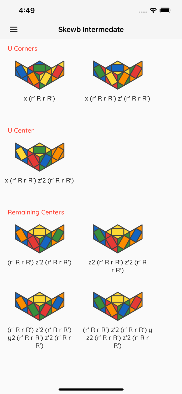 Cube Algorithms X