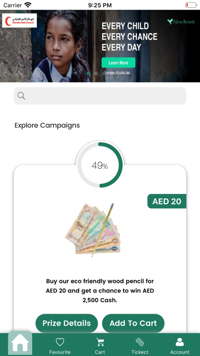 Falcon Rewards UAE Screenshot