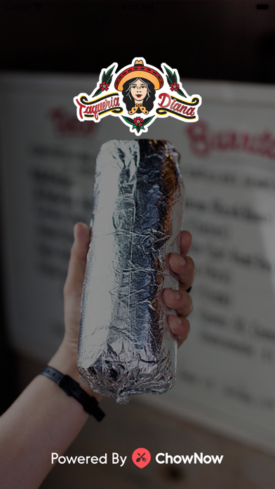 Taqueria Diana Screenshot 1 - AppWisp.com Taqueria Diana Screenshot 1 - AppWisp.com