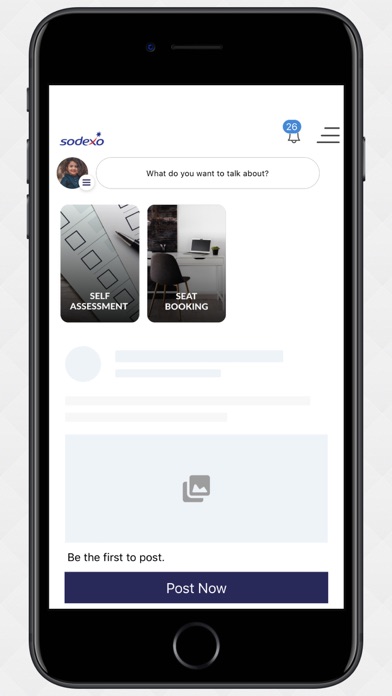 Desk Bookings Screenshot