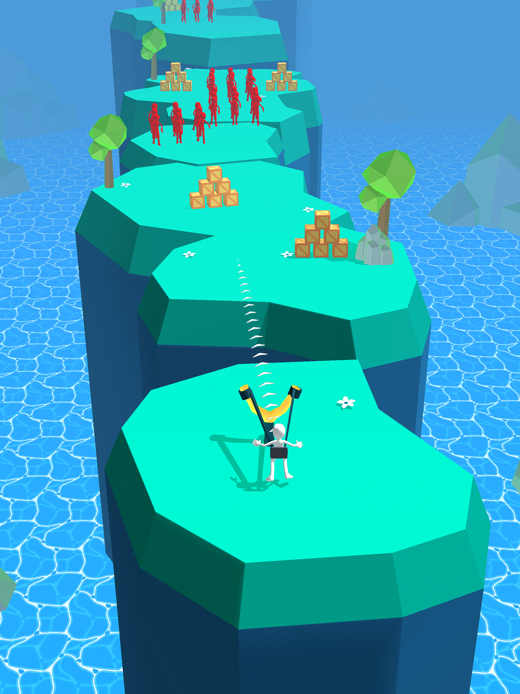 Slingshot Crusher :Crowd Stack screenshot 7