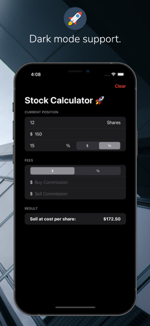 ‎Stock Rocket Calculator Screenshot