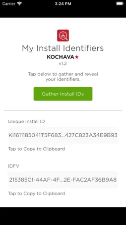 My Install Identifiers screenshot 1