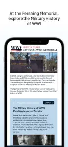 WWI Memorial Visitor Guide screenshot #4 for iPhone