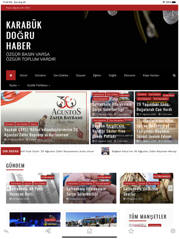 Screenshot #5 pour Karabük Doğru Haber