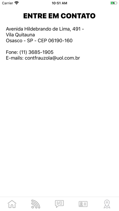 Contabilidade Frauzola Screenshot