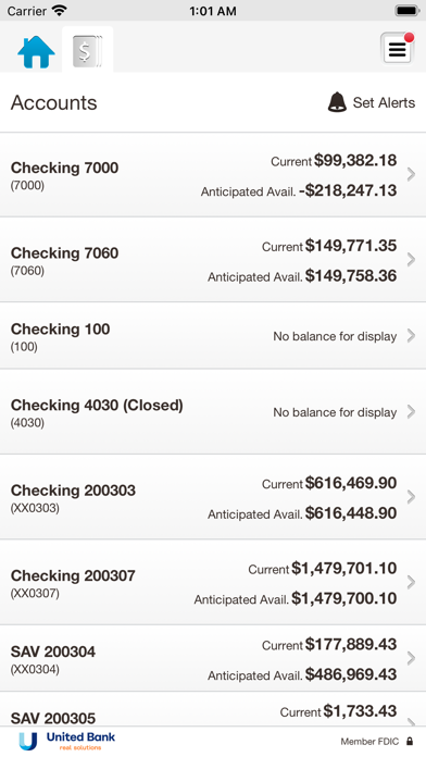 United Bank Business - MI Screenshot