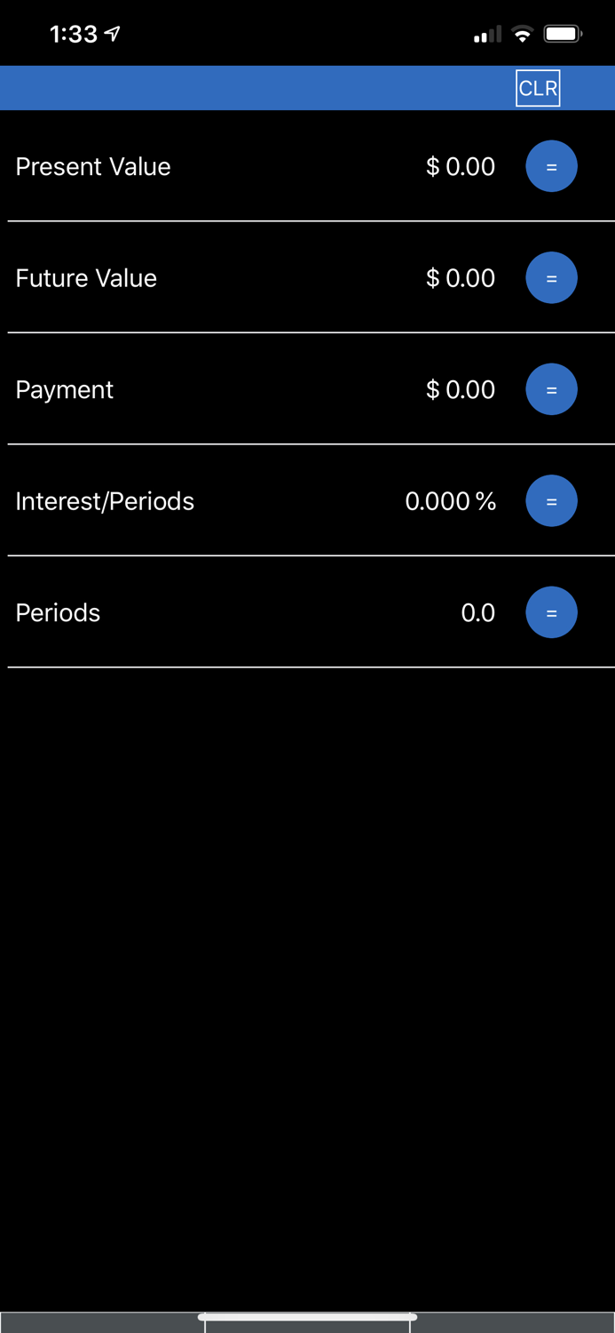 Martel Financial Calculator