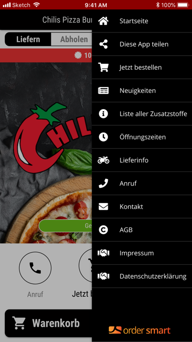 Screenshot #3 pour Chilis Pizza Burger and Kebab