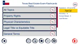 Game screenshot Texas Real Estate Exam Prep apk