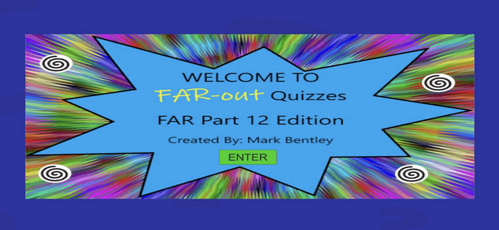 FAR-OUT Quiz 12