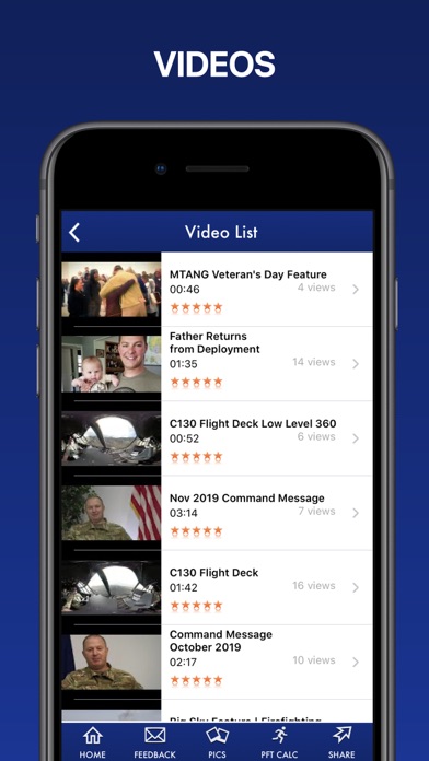 Screenshot 4 of 120th Airlift Wing App