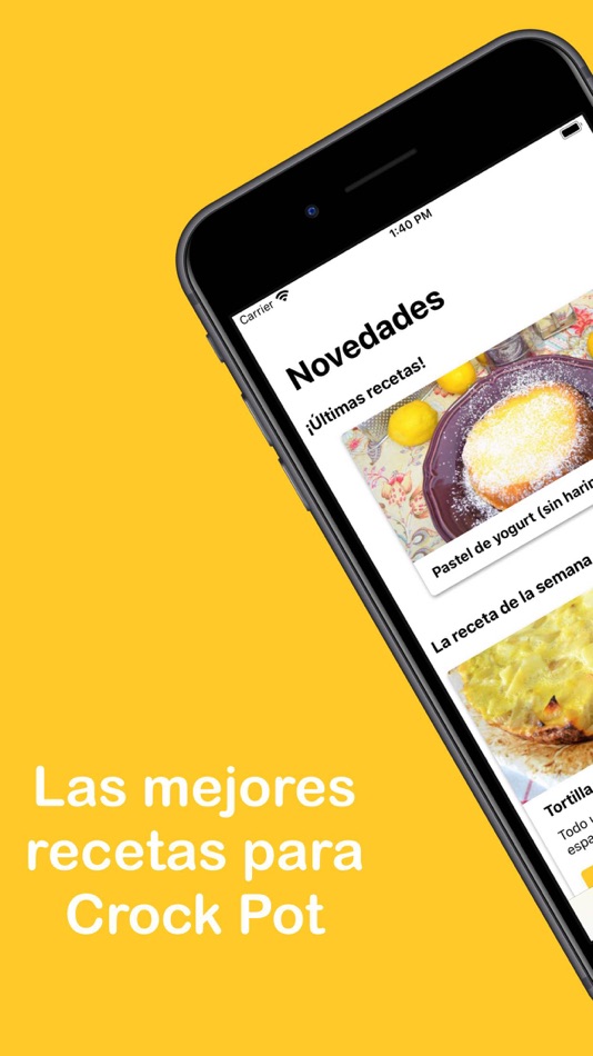 Recetas Crock Pot Español - 1.2.3 - (iOS)