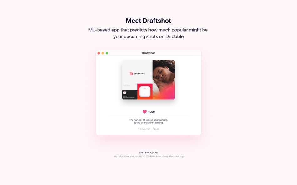 #1. Draftshot (macOS) 由: Vladislav Kulikov