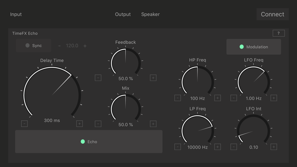 #1. TfxEcho (iOS) By: Ryo Togawa