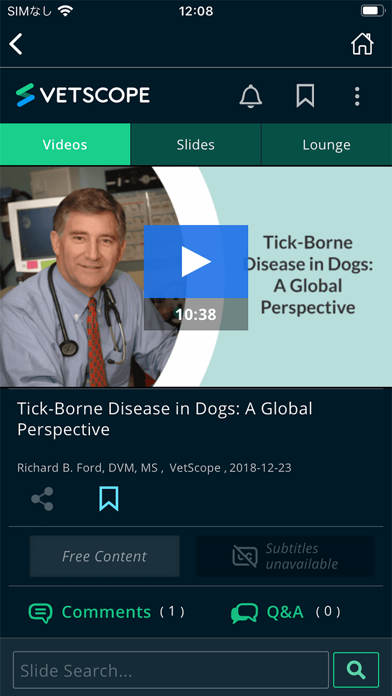 Vetscope Screenshot