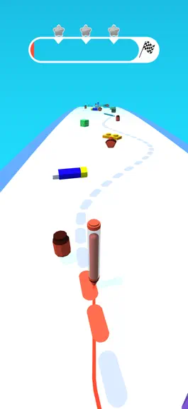 Game screenshot Pencil Runner 3D -Perfect Rush apk