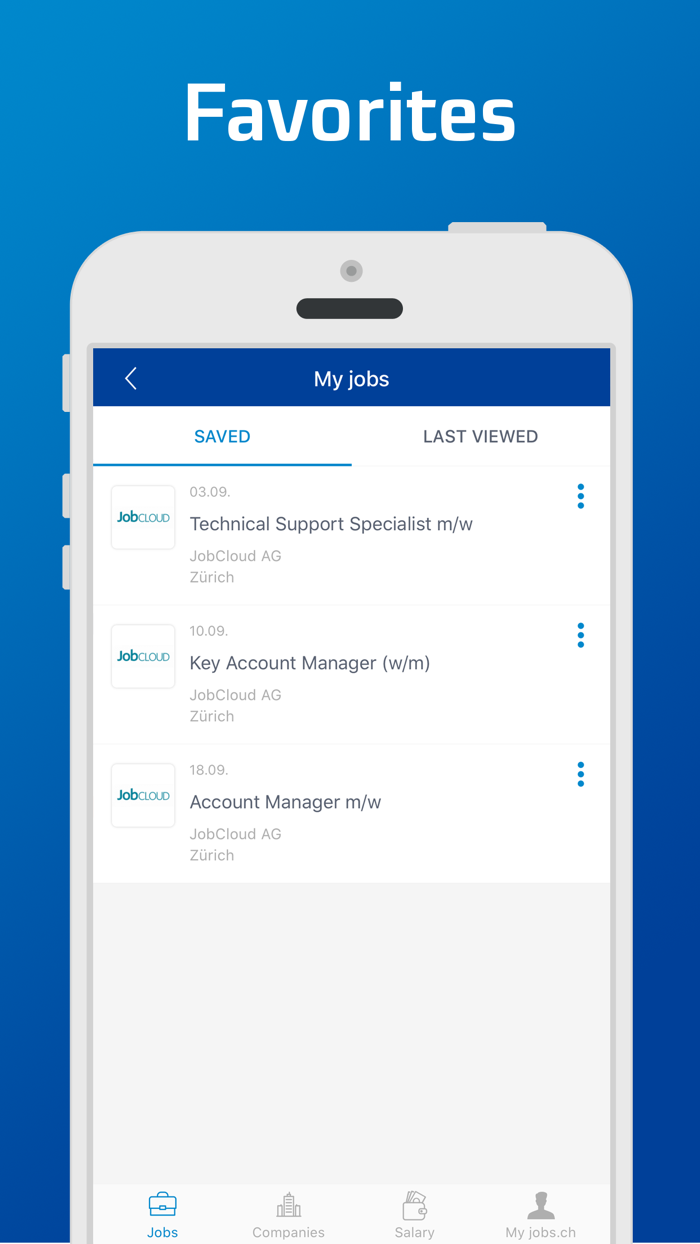 jobs.ch – Job Search