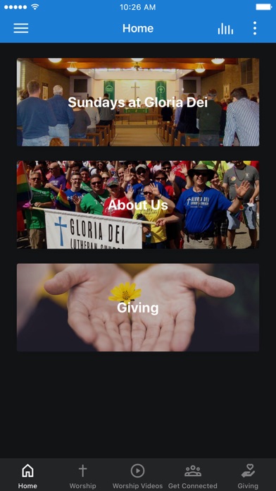 Gloria Dei Lutheran Cincinnati Screenshot