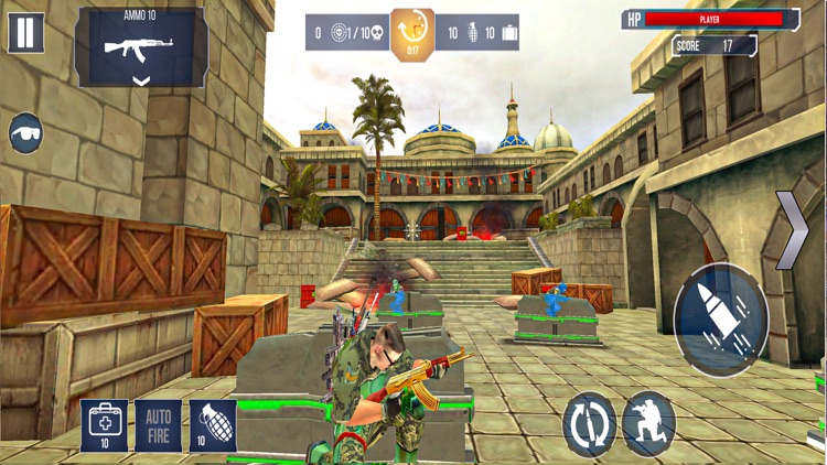 Bravo Shooter 3d Cover fire screenshot-6