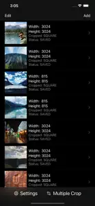 Multiple Photo Crop screenshot #8 for iPhone