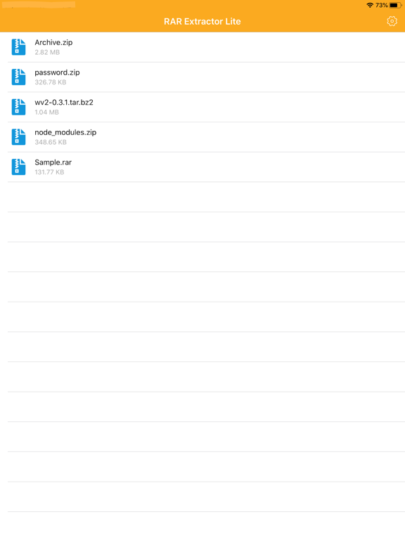 Screenshot #4 pour RAR Extractor - Unarchiver