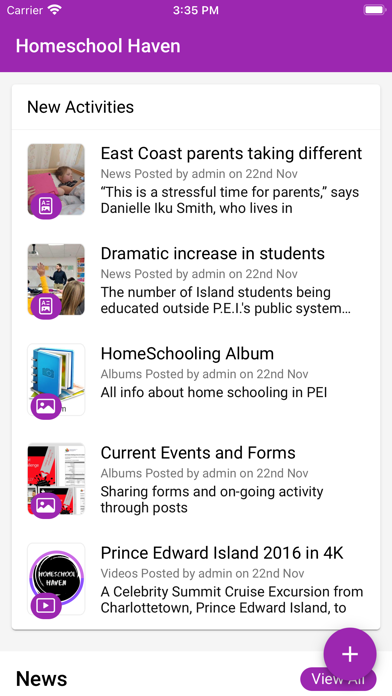 Homeschool Haven Screenshot