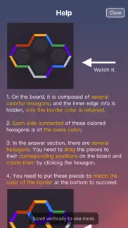How to cancel & delete hexa color puzzle 3