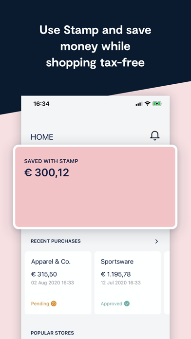 Stamp – City duty-free Screenshot