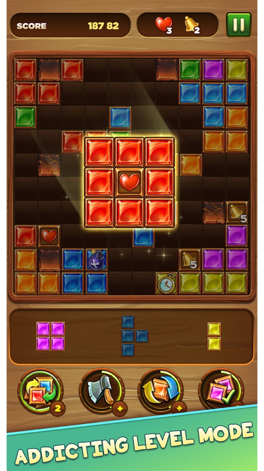 #4. Wood block puzzle blast (iOS) 来自: Khanh Le