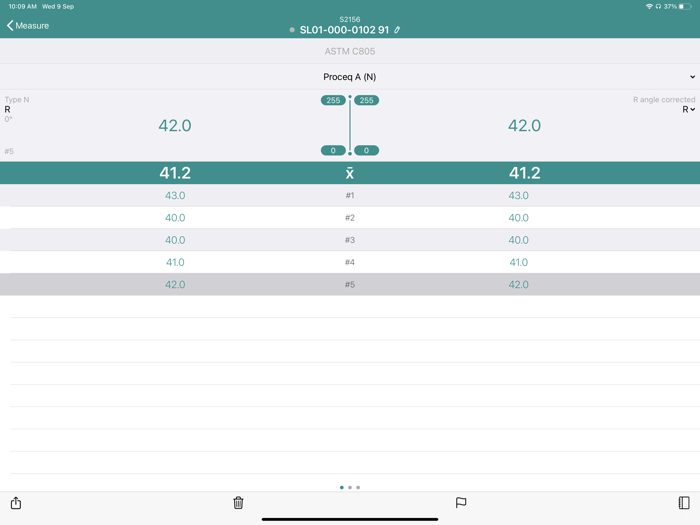 Schmidt Rebound Hammer