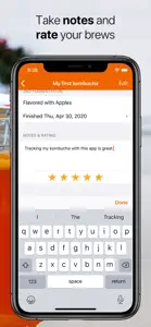KombuchApp – Kombucha Tracker screenshot #3 for iPhone