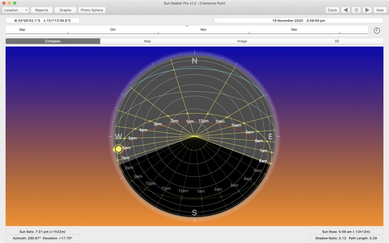 Sun Seeker Pro Screenshot