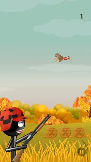 stickman turkey hunter iphone screenshot 1