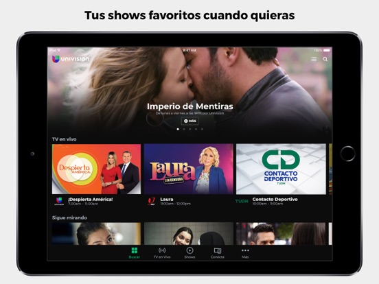 Screenshot #1 for Univision App