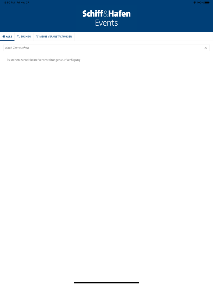 SchiffandHafen Events