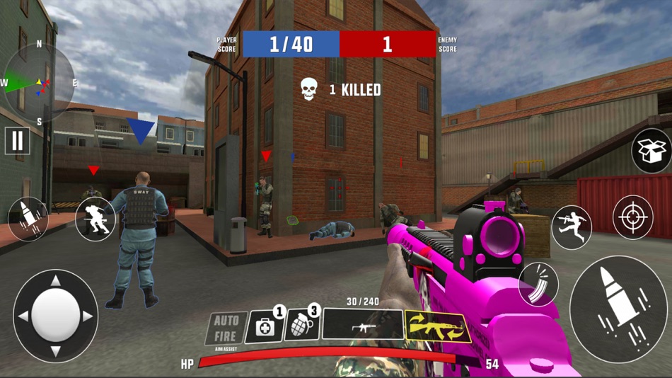 #3. Anti-Terrorist Commando 4v4 (iOS) By: Abdul Ghafoor