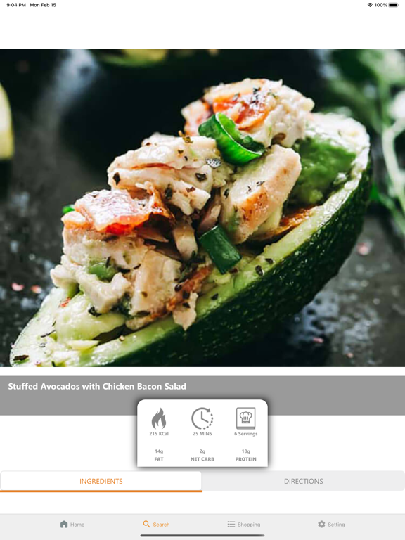 Screenshot #4 pour Keto Recipes: Low Carb Diet