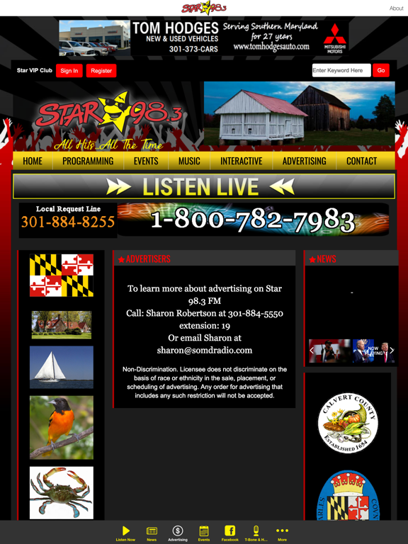 Screenshot #6 pour Star 98.3 WSMD