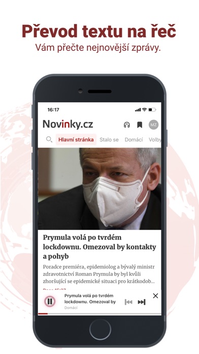 Novinky.cz Screenshot