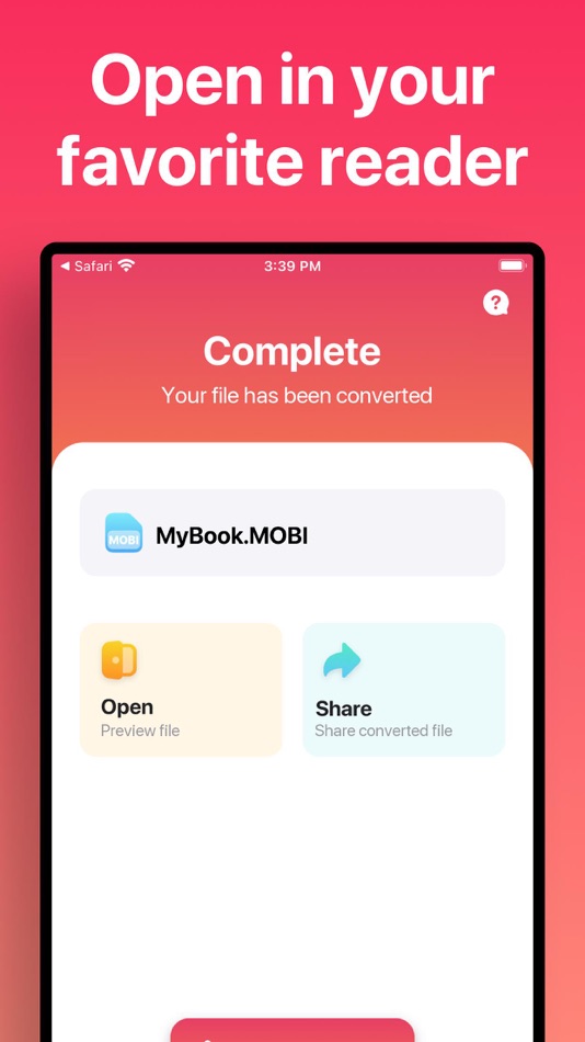 #3. The Ebook Converter (iOS) 由: Float Tech, LLC