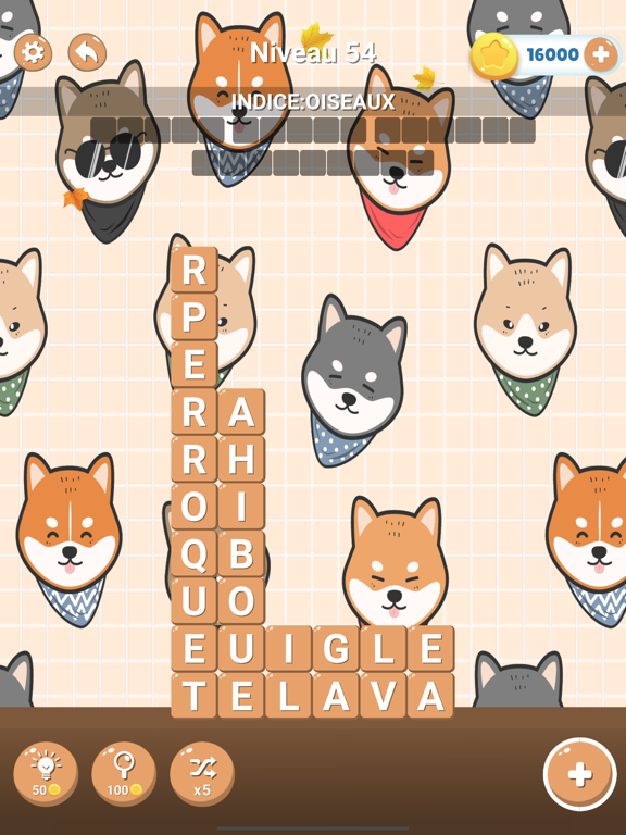 Screenshot #5 pour Mots croisés casse tete jeux