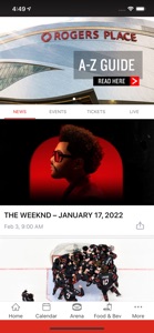 Rogers Place screenshot #1 for iPhone