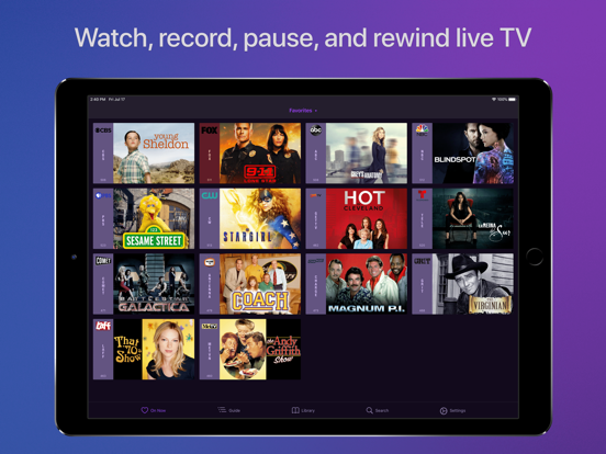 Screenshot #1 for Channels: Whole Home DVR